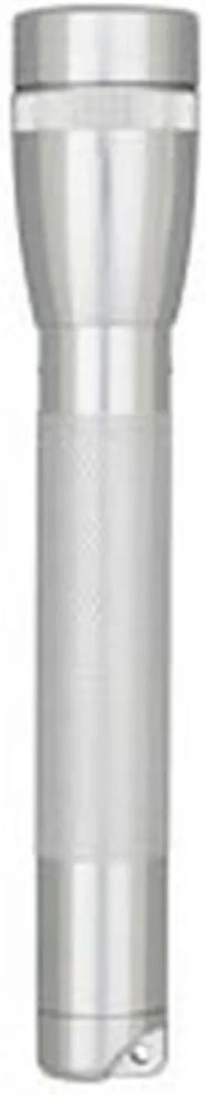 Maglite Mini LED 2-Cell AA Flashlight with Holster, Silver
