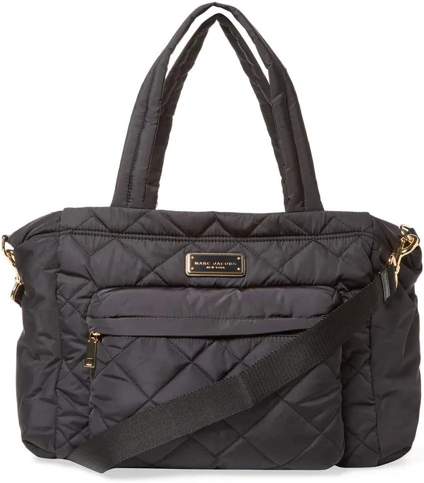 Marc Jacobs Marc Crosby Nylon Quilted Diaper Bag (Cherry Red)