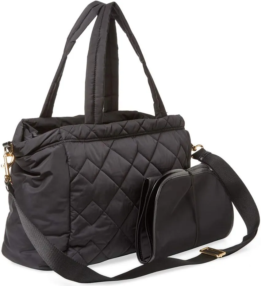 Marc Jacobs Marc Crosby Nylon Quilted Diaper Bag (Cherry Red)