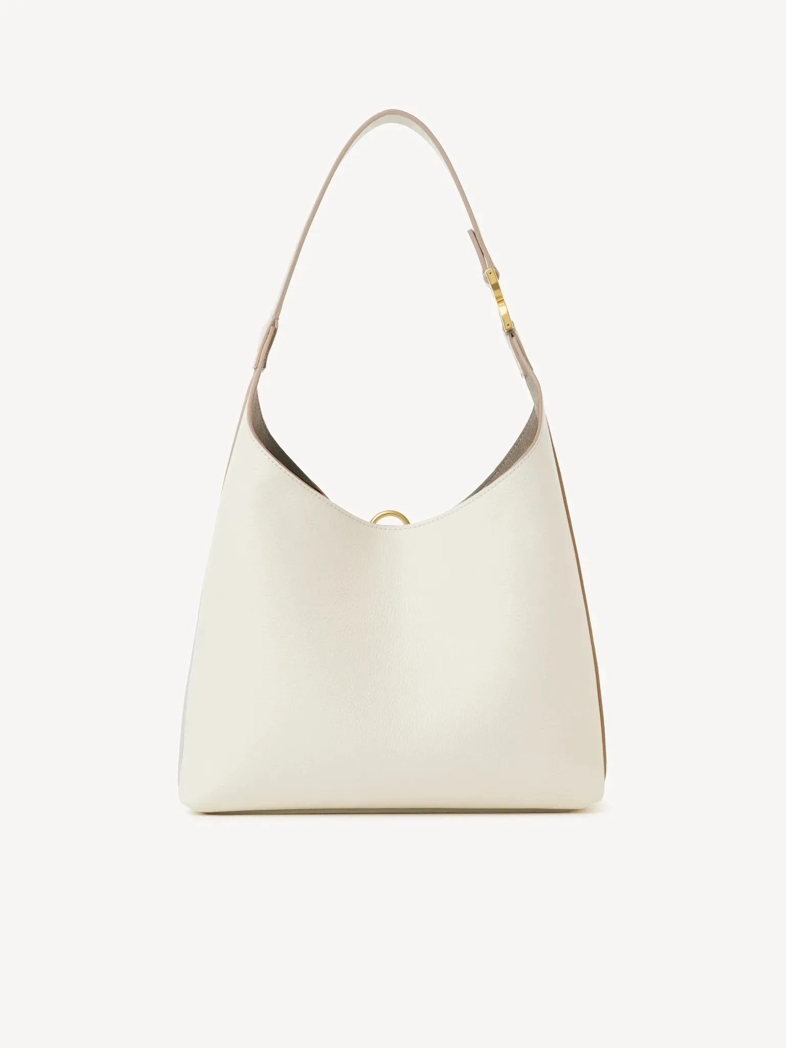 Marcie Small Leather Hobo Bag