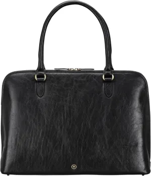 Maxwell Scott - Womens Luxury Leather Shoulder Business Briefcase Bag Purse - Handmade from Full Grain Hides - The Fiorella