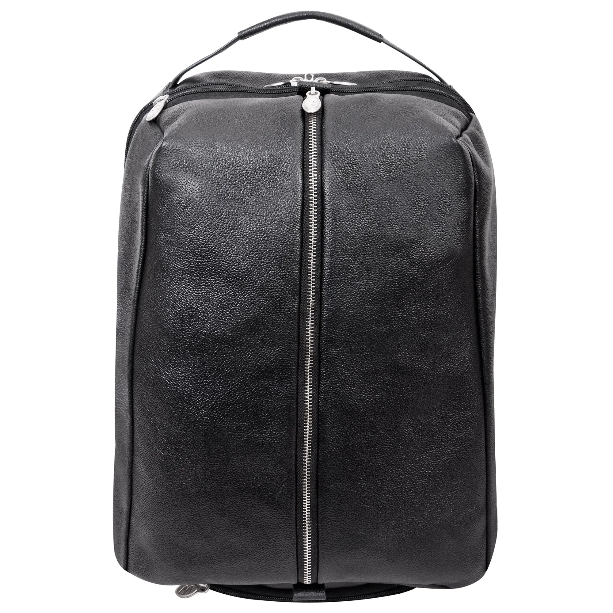 McKlein U Series South Shore 17" Carry-All Laptop and Tablet Overnight Leather Backpack