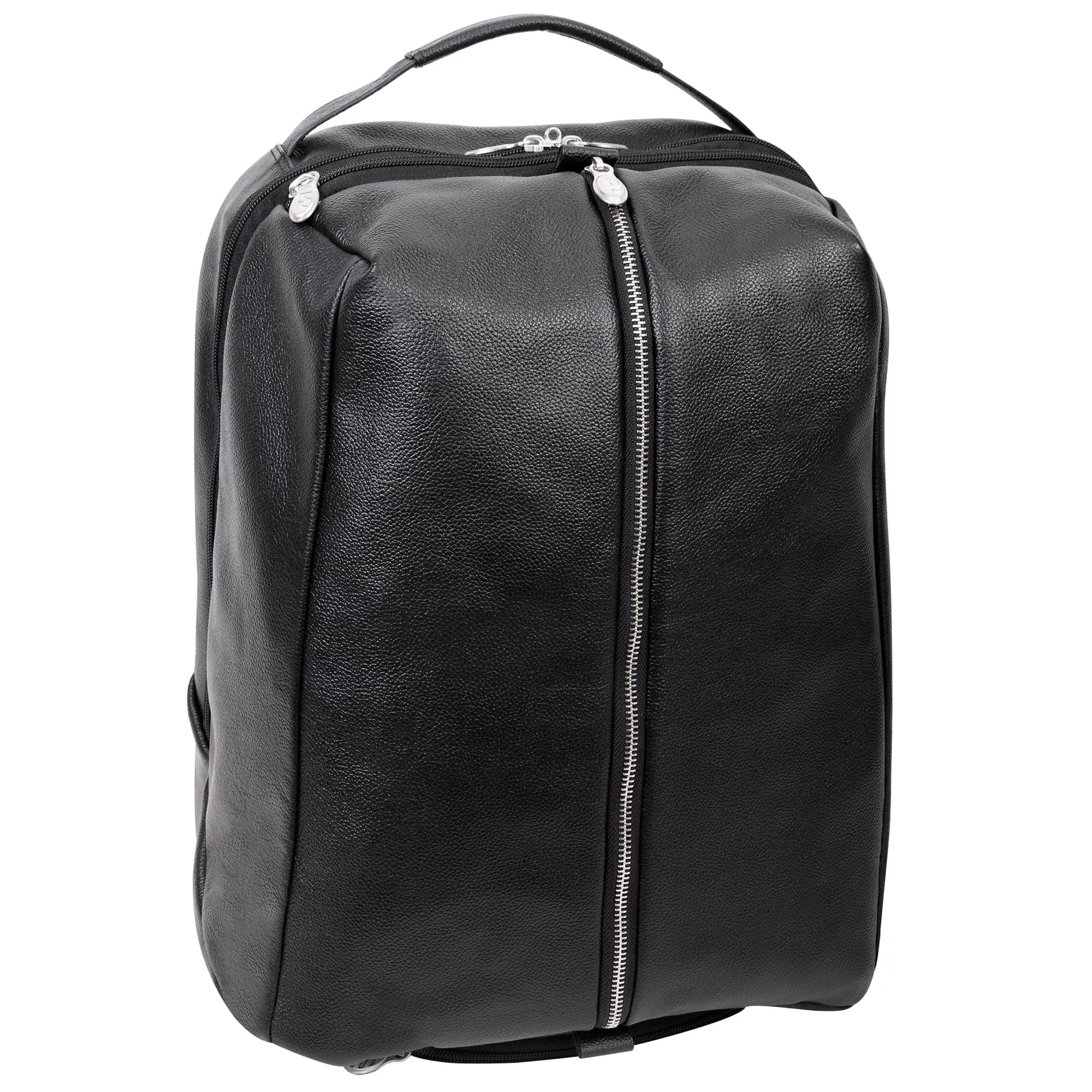 McKlein U Series South Shore 17" Carry-All Laptop and Tablet Overnight Leather Backpack