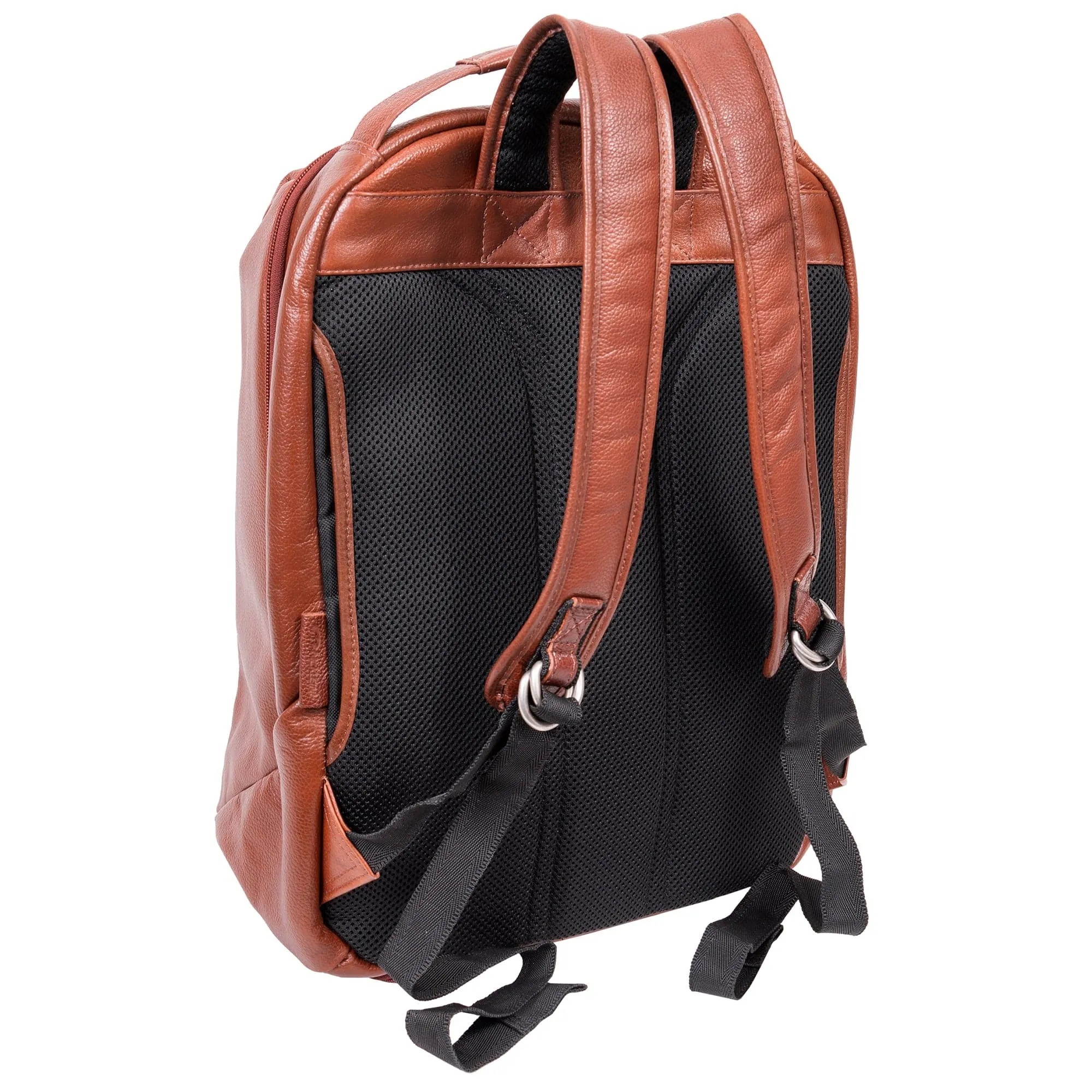 McKlein U Series South Shore 17" Carry-All Laptop and Tablet Overnight Leather Backpack