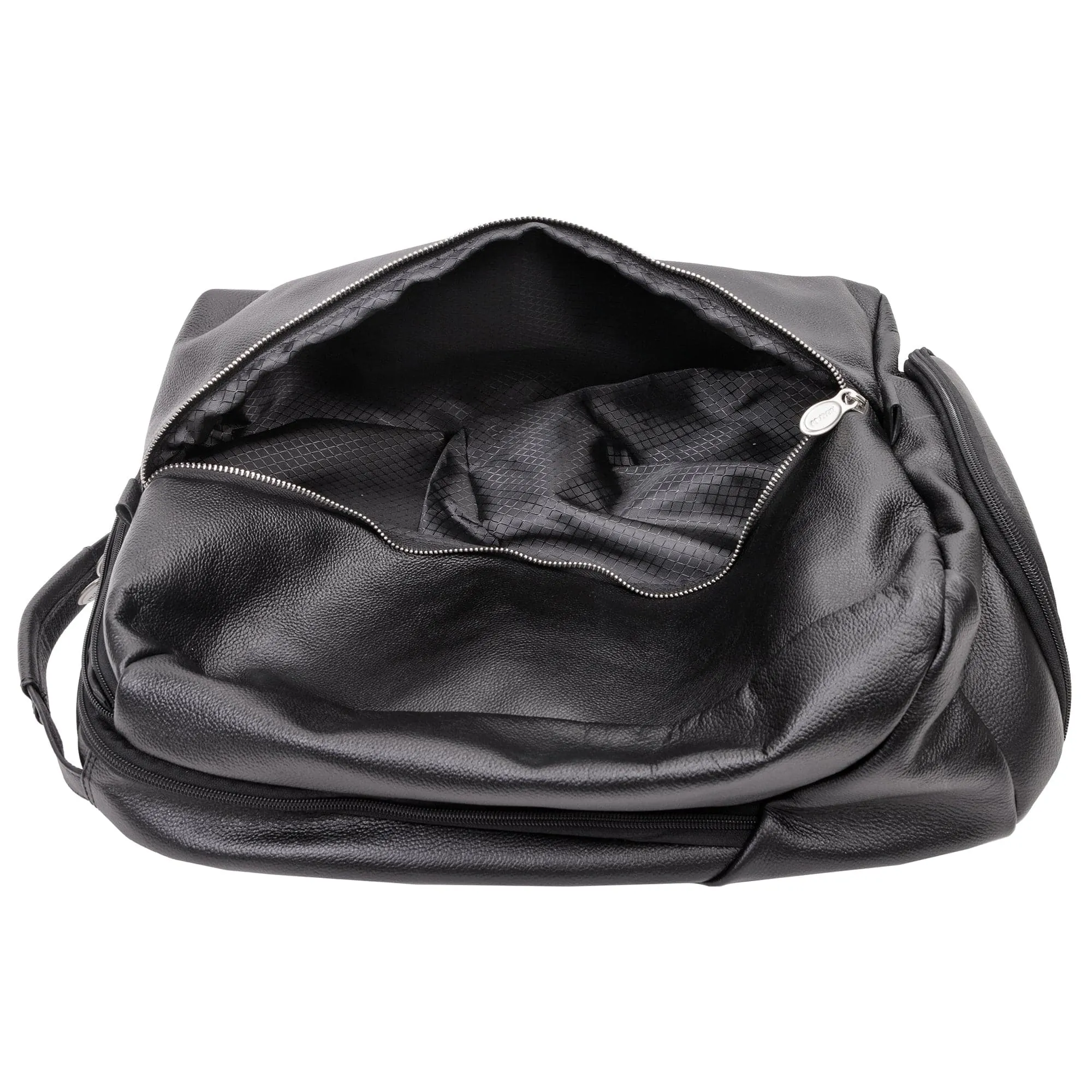 McKlein U Series South Shore 17" Carry-All Laptop and Tablet Overnight Leather Backpack