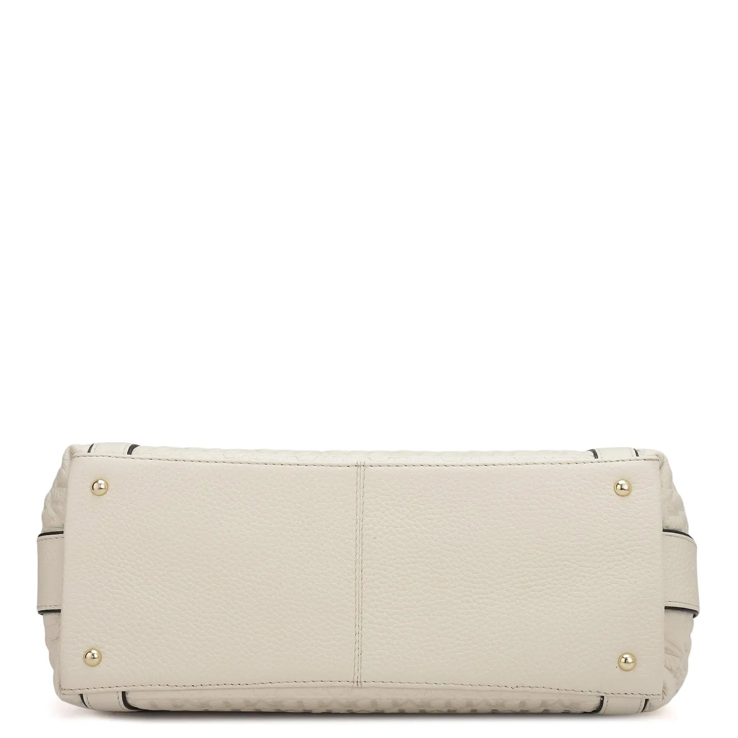 Medium Monogram Leather Hobo - Butter