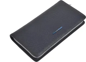 Men Clutch Bag Genuine Leather Wallet Long Purse Business Card Holder Case…