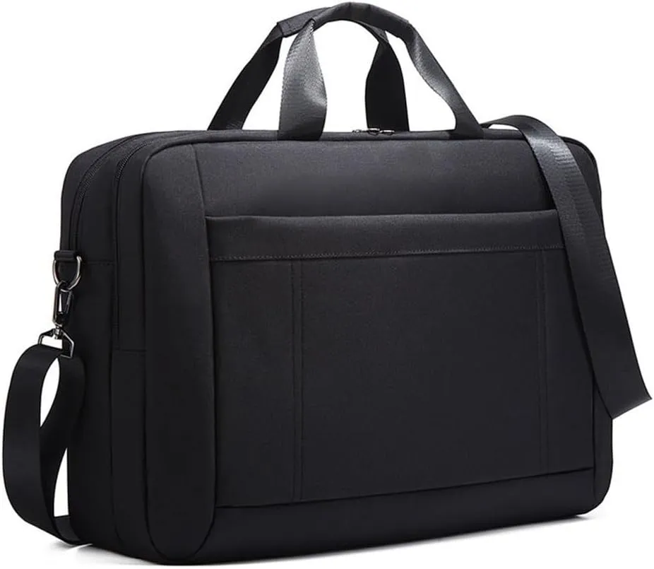 Men Leather Briefcase Remember This Computer Bag Business Shoulder Cross Handbag Briefcase