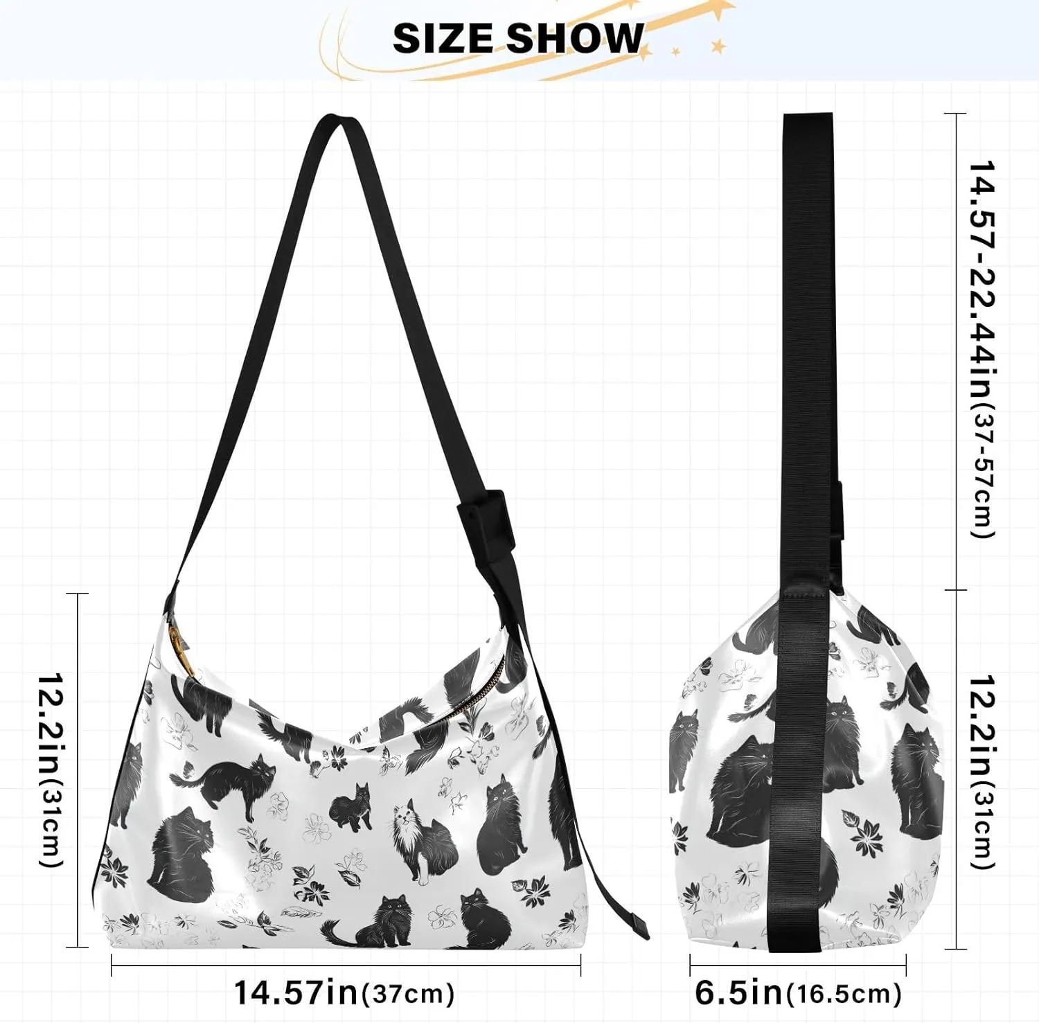 Men Purse Crossbody Beauty Womens Bags Crossbody Sport Sling Bag Chic Savannahcats Teal