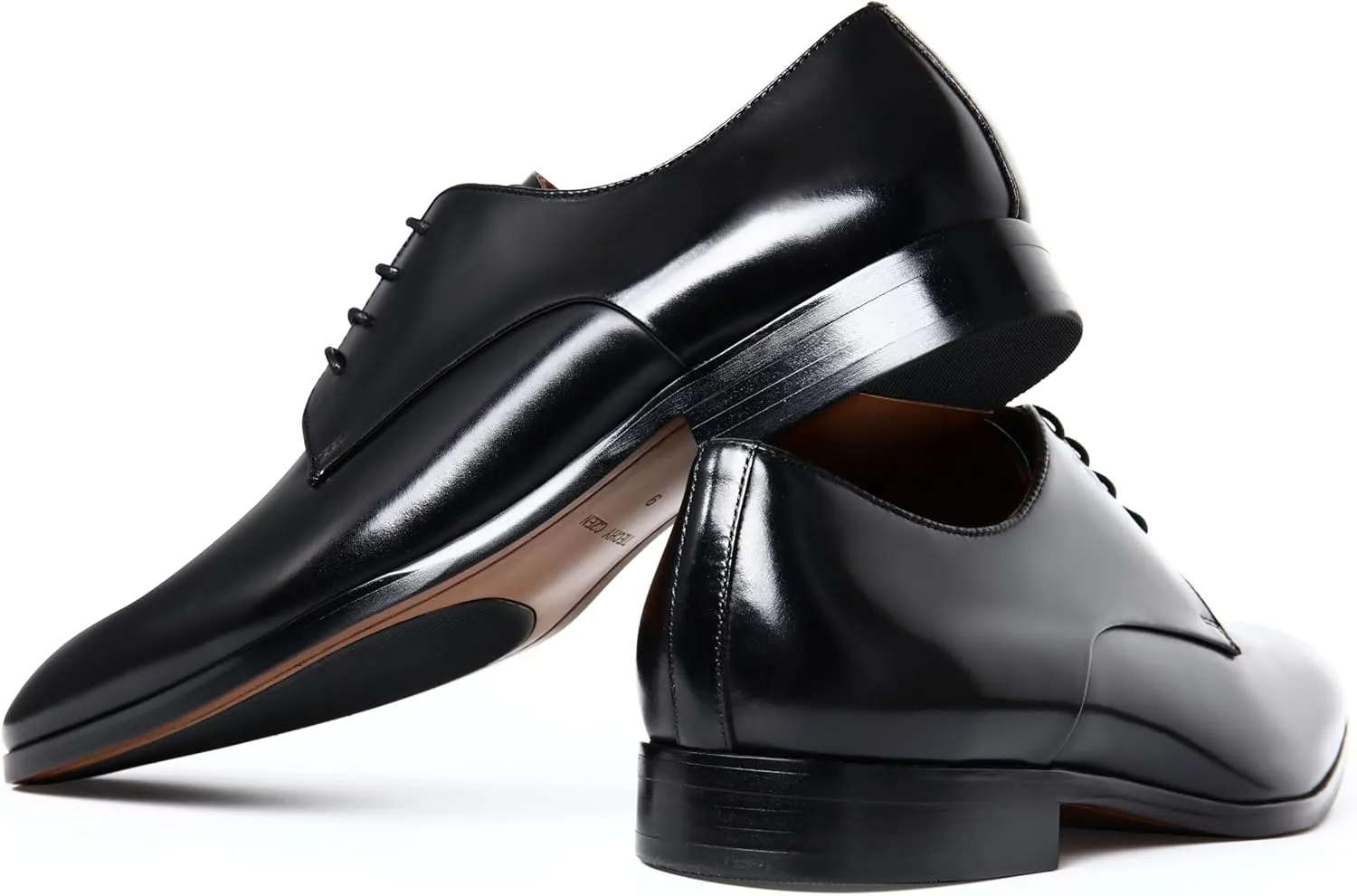 Men's Business Casual Dress Oxfords Formal Lace-Up Shoes for Office, Parties, and Daily Wear