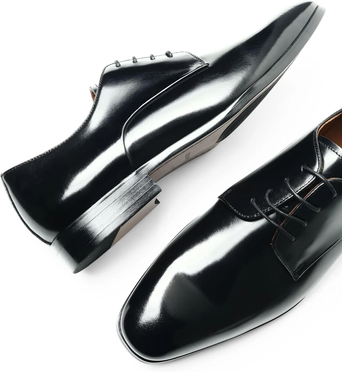 Men's Business Casual Dress Oxfords Formal Lace-Up Shoes for Office, Parties, and Daily Wear