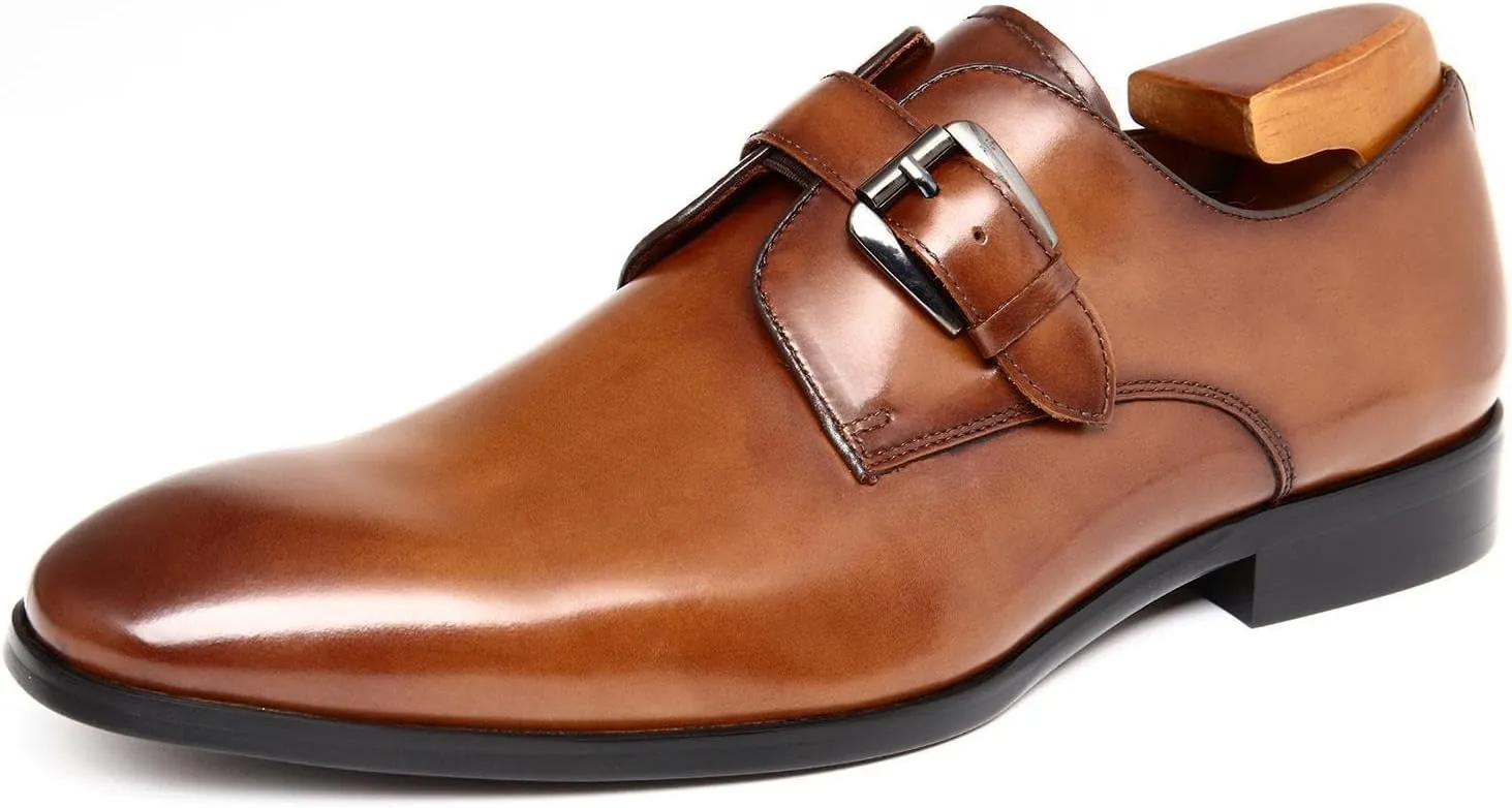 Men's Business Casual Dress Oxfords Formal Lace-Up Shoes for Office, Parties, and Daily Wear