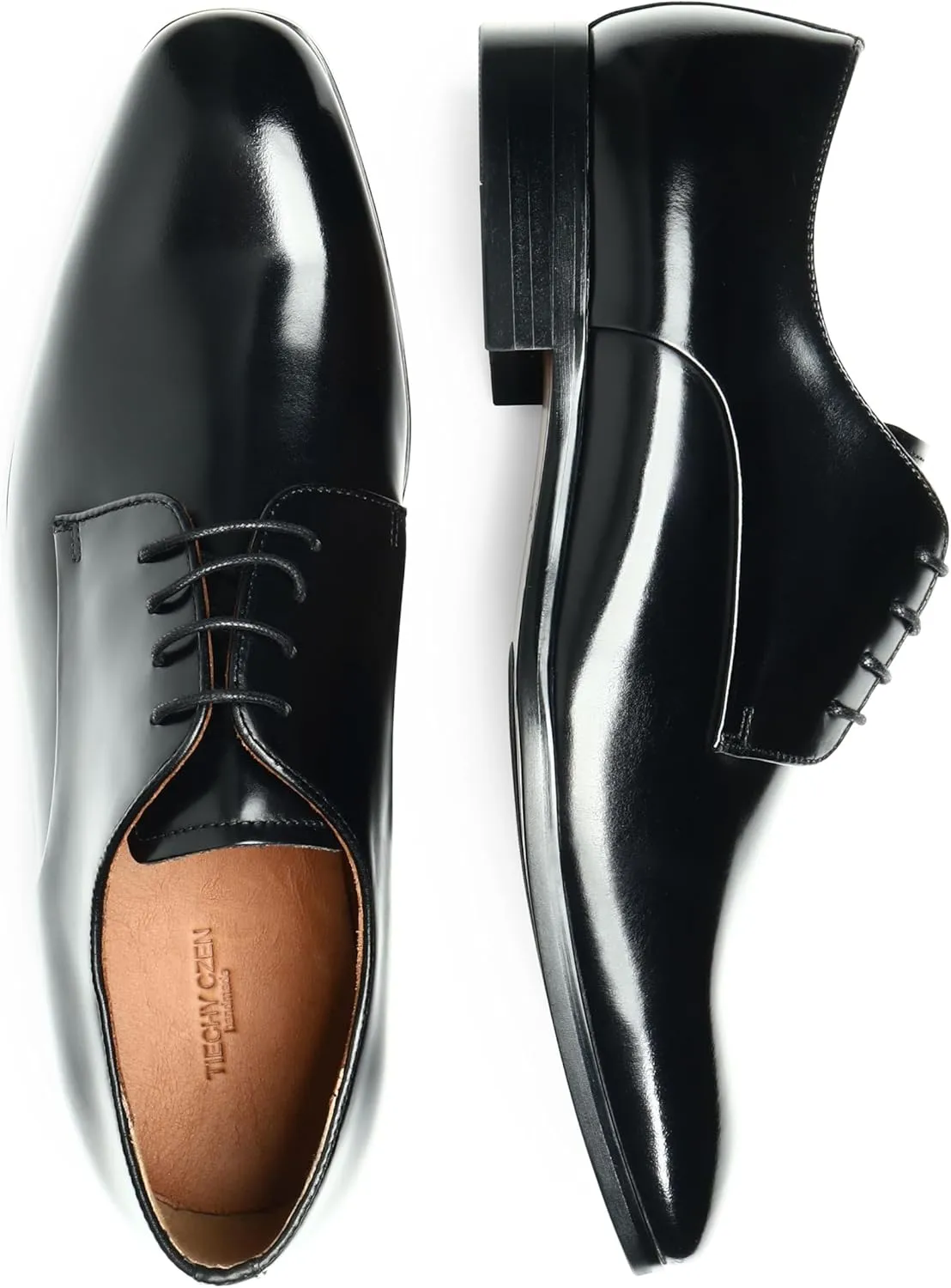 Men's Business Casual Dress Oxfords Formal Lace-Up Shoes for Office, Parties, and Daily Wear