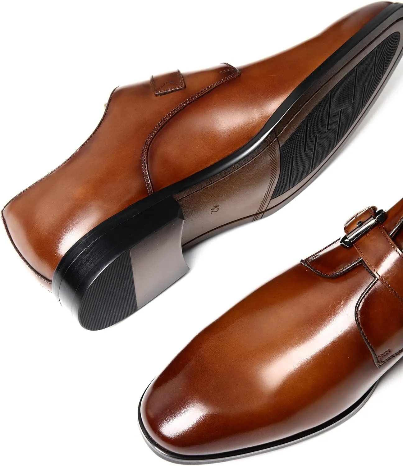 Men's Business Casual Dress Oxfords Formal Lace-Up Shoes for Office, Parties, and Daily Wear