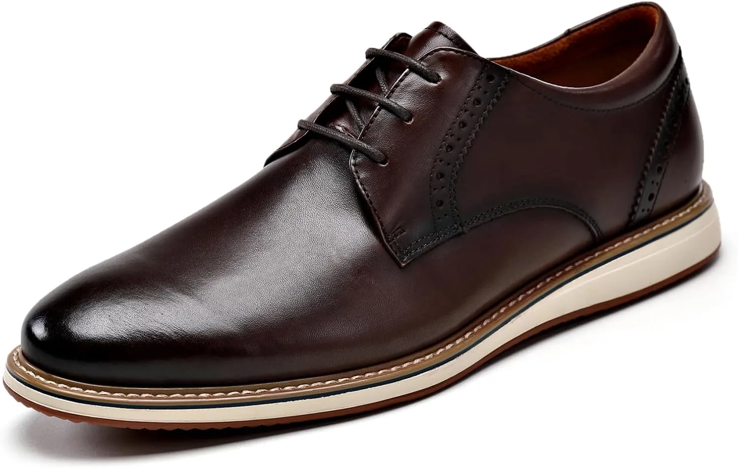 Men's Casual Dress Oxfords Shoes Business Formal Derby Sneakers