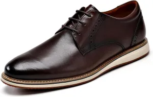 Men's Casual Dress Oxfords Shoes Business Formal Derby Sneakers