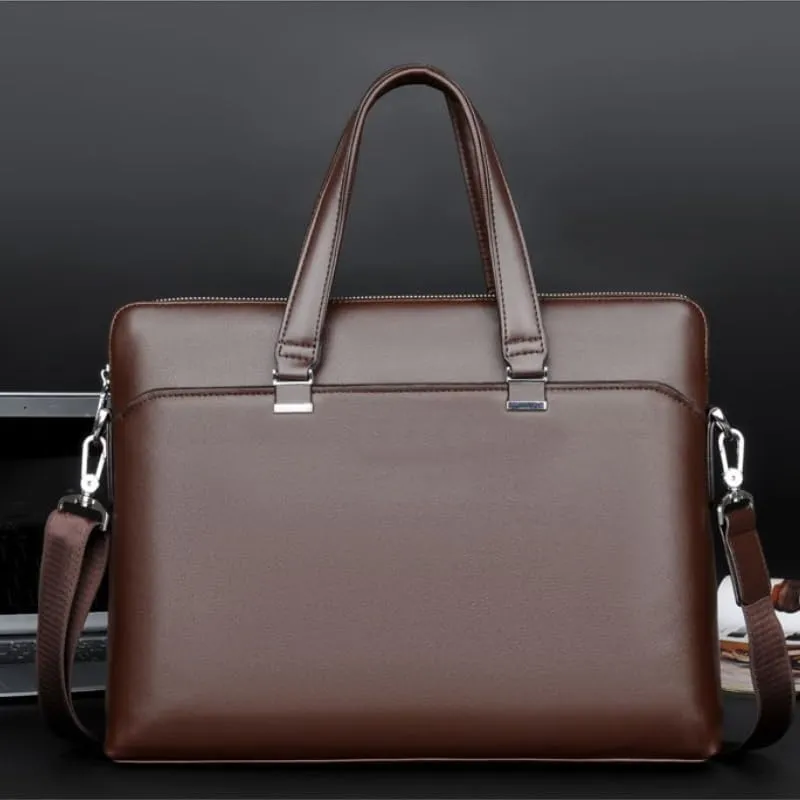 Men's Handbag Business Briefcase Casual Shoulder Crossbody Bag Office Workplace