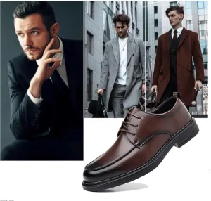 Men's Oxford Dress Shoes Comfort Non Slip Work Shoes Low Top Formal
