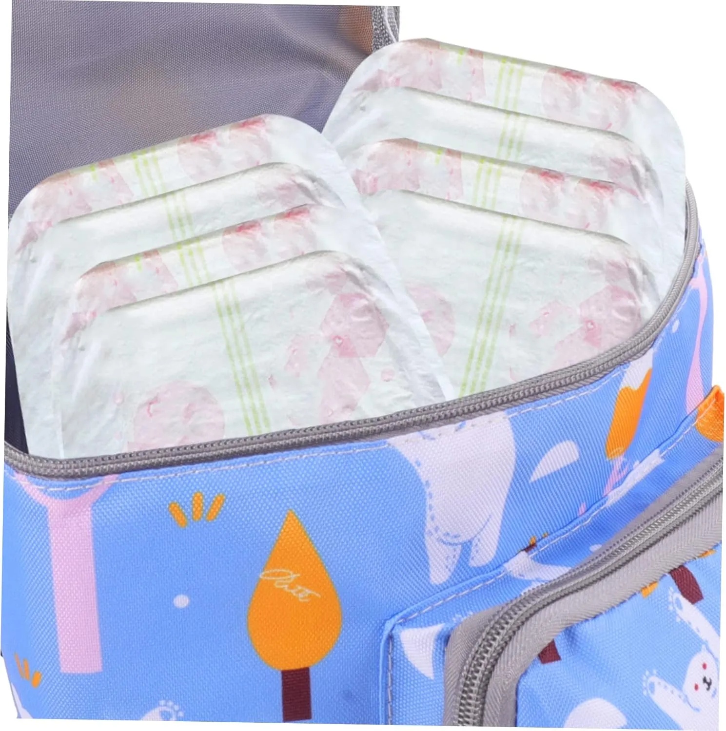 MERRYHAPY Infant Items Pouch Mother and Baby Duffel Bag Duffel Bag for Travel with Insulated Breast Milk Cooler Backpack, Diaper Backpack