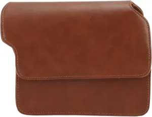Mini Camera Bag PU Camera Ive Case with Shoulder Strap for Wide300 le Camera PU Case for Ion (Brown)