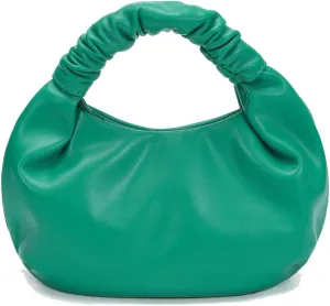 Mini Cloud Hobo Purse for Women Soft Genuine Leather Clutch Bag with Unique Shape for Events or Date Nights