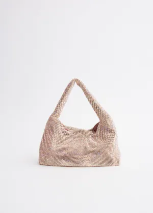 Mini Crystal Mesh Armpit Bag