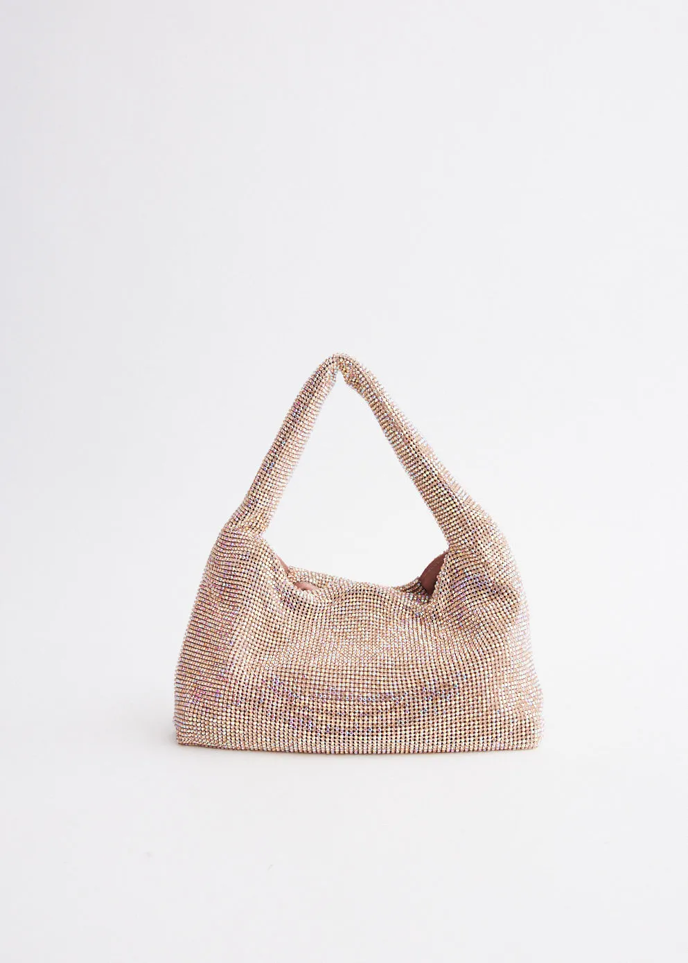 Mini Crystal Mesh Armpit Bag