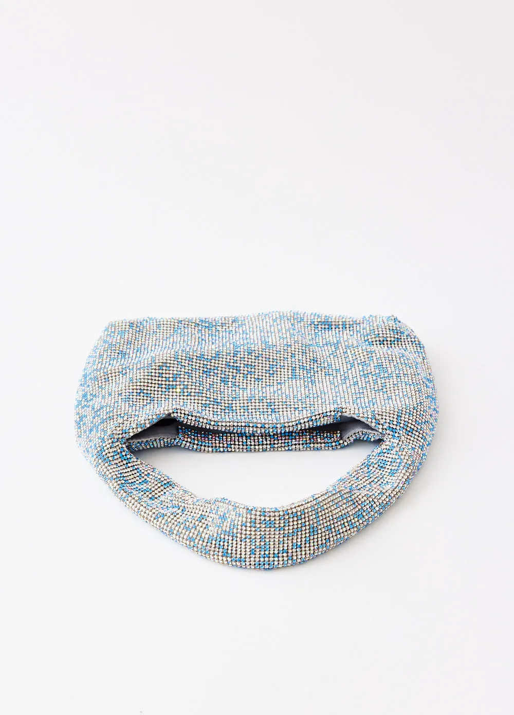 Mini Crystal Mesh Armpit Bag