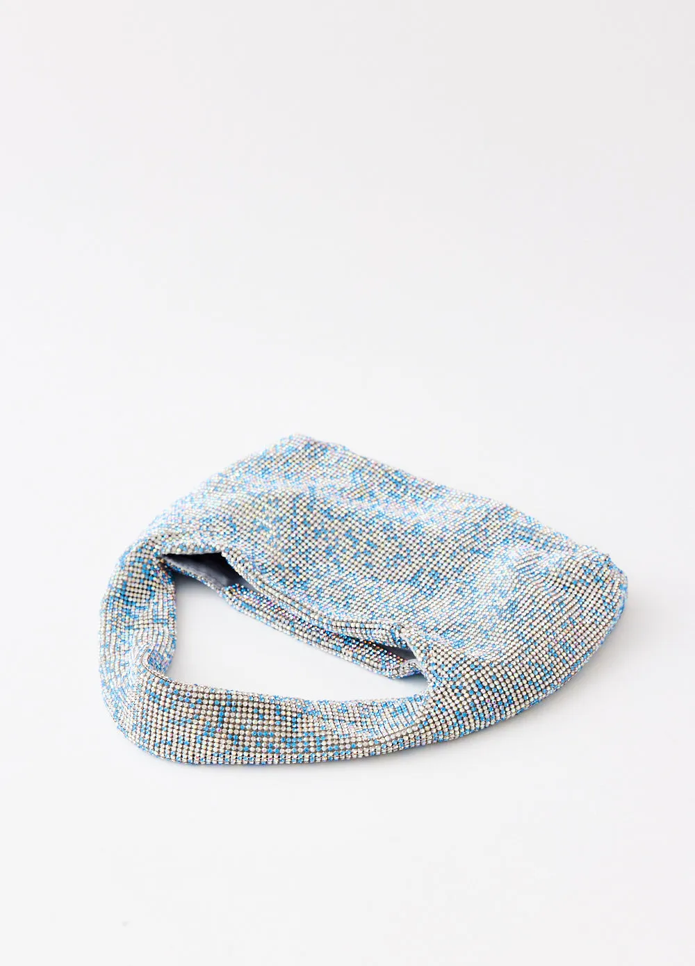 Mini Crystal Mesh Armpit Bag