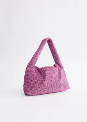 Mini Crystal Mesh Armpit Bag
