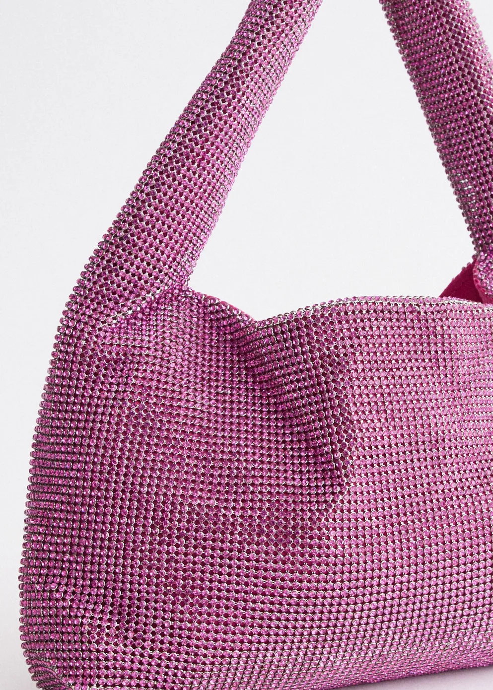 Mini Crystal Mesh Armpit Bag