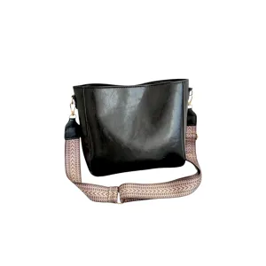 Minimalist Retro Plain Bucket Bag