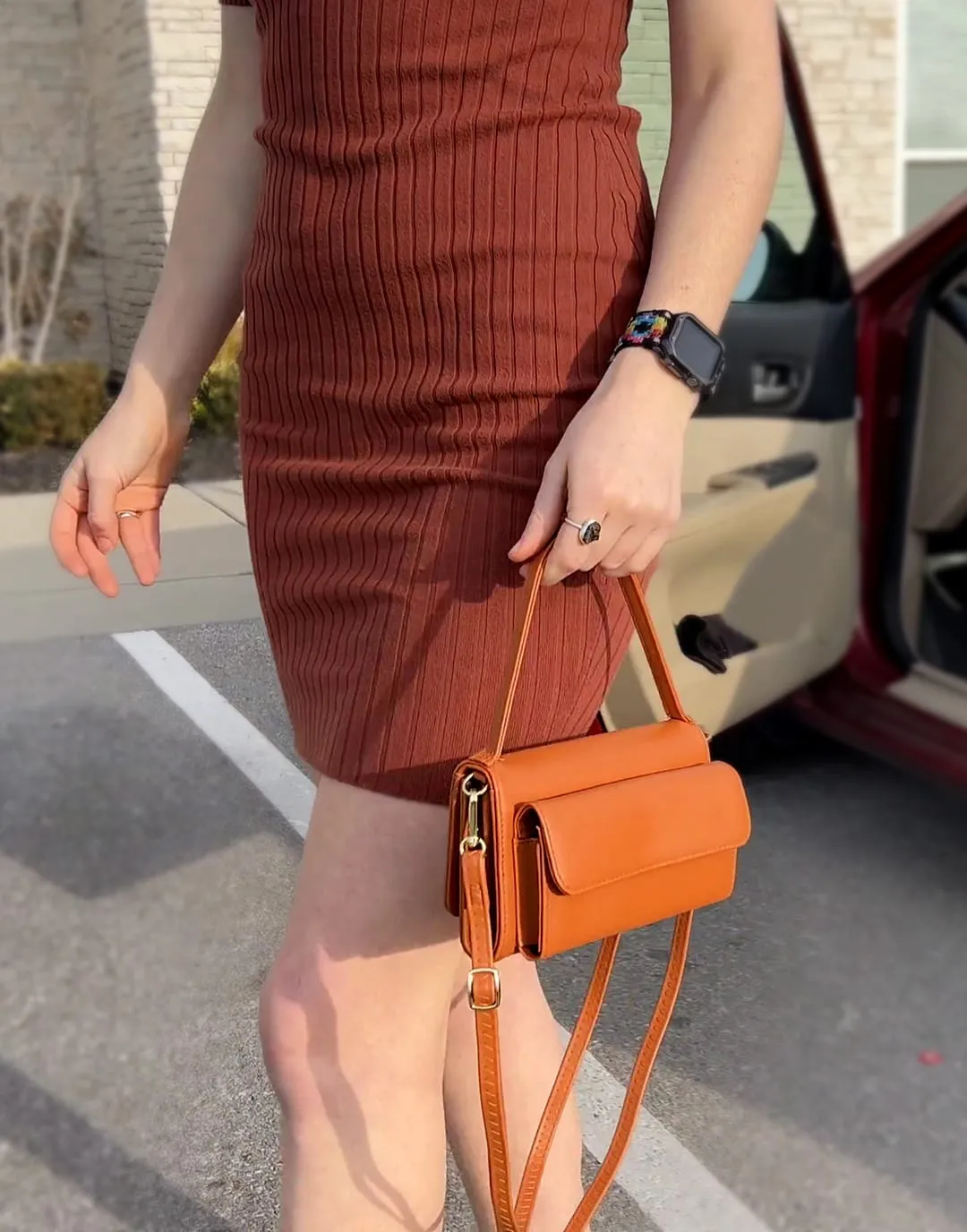 Minimalist Style Crossbody Phone Bag
