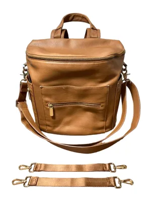 Miss Fong Leather Diaper Bag