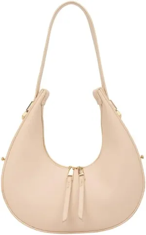 Molodo Small Shoulder Bag for Women Trendy Crescent Handbag Retro Underarm Bag Shoulder Clutch Purse for Daily Use