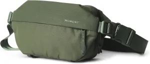 Moment Everything Sling – Water-Resistant Everyday Crossbody Bag | 2L & 4L Sizes (Gen 2, Olive, 2L)
