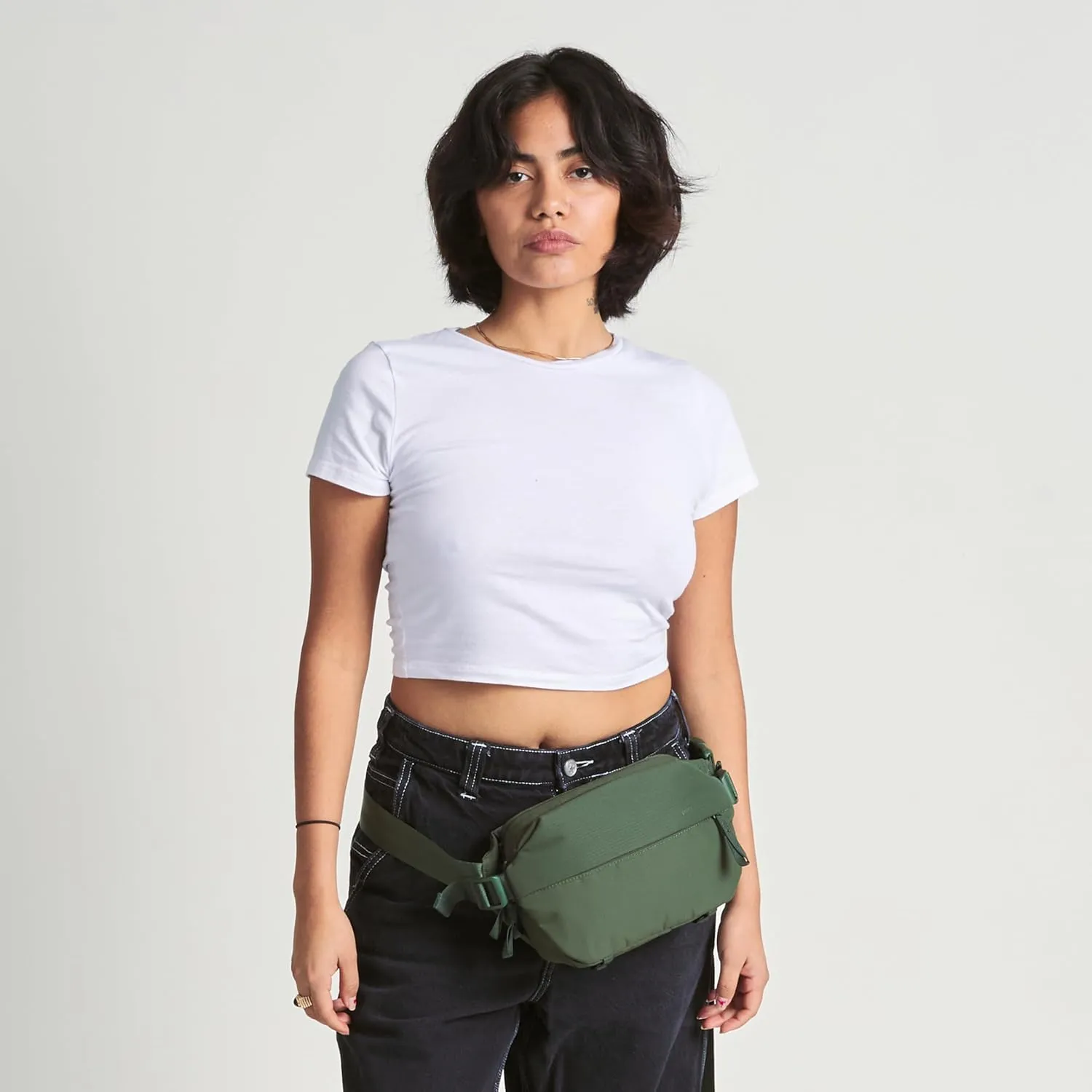 Moment Everything Sling – Water-Resistant Everyday Crossbody Bag | 2L & 4L Sizes (Gen 2, Olive, 2L)