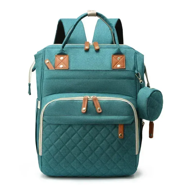 Mommy Bag - Large Capacity Diaper Backpack with Waterproof and Insulated Features