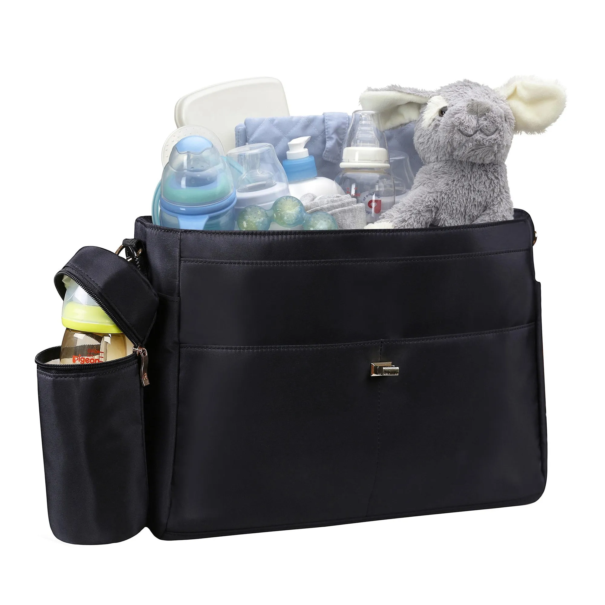 Monique with Built in Change Mat Messenger Diaper Bag