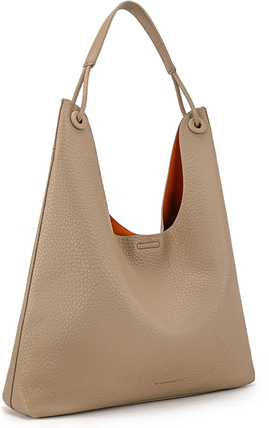Montana West Hobo Bag for Women Shoulder Purse Handbags with Detachable Makeup Bag