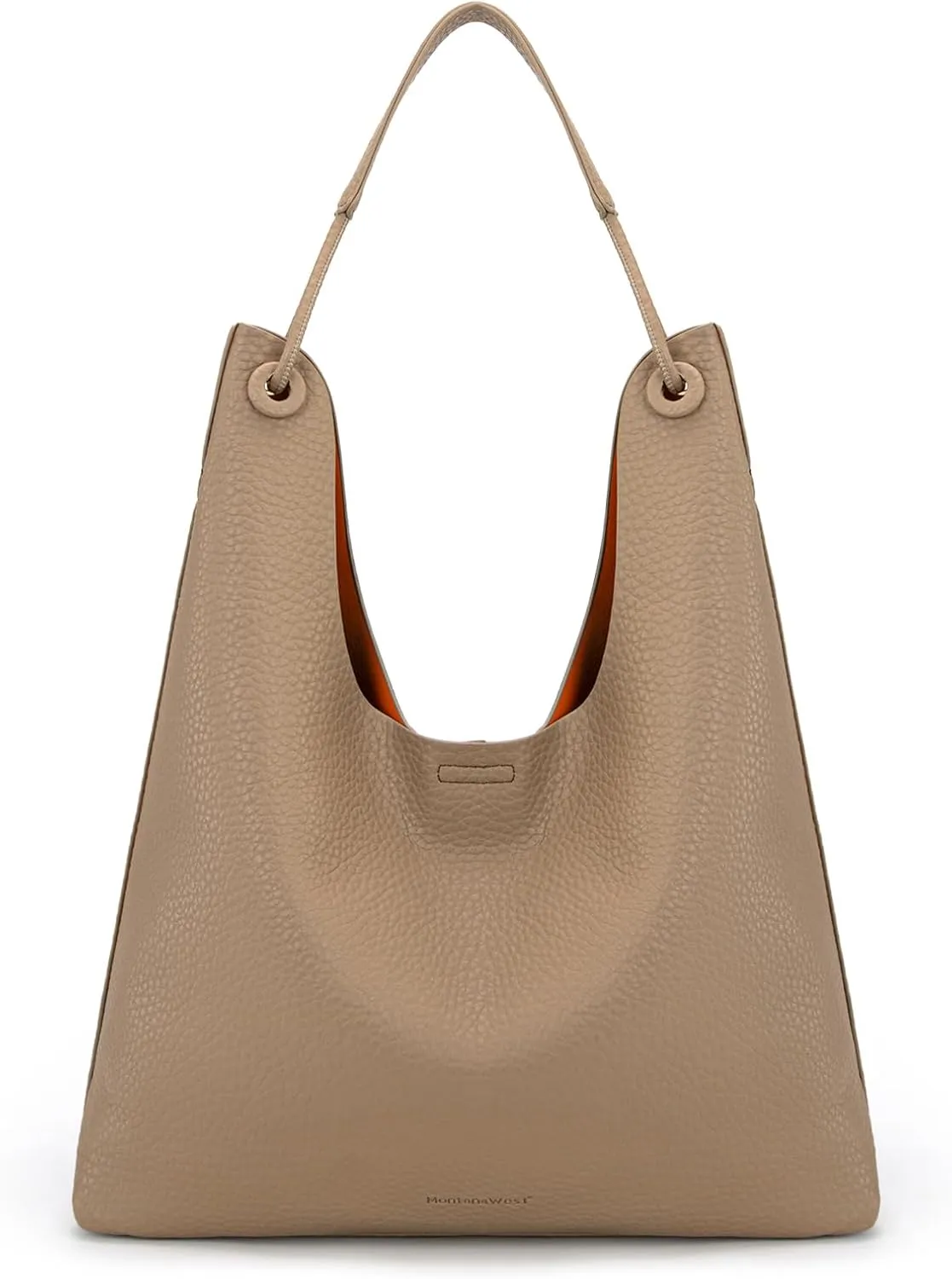 Montana West Hobo Bag for Women Shoulder Purse Handbags with Detachable Makeup Bag