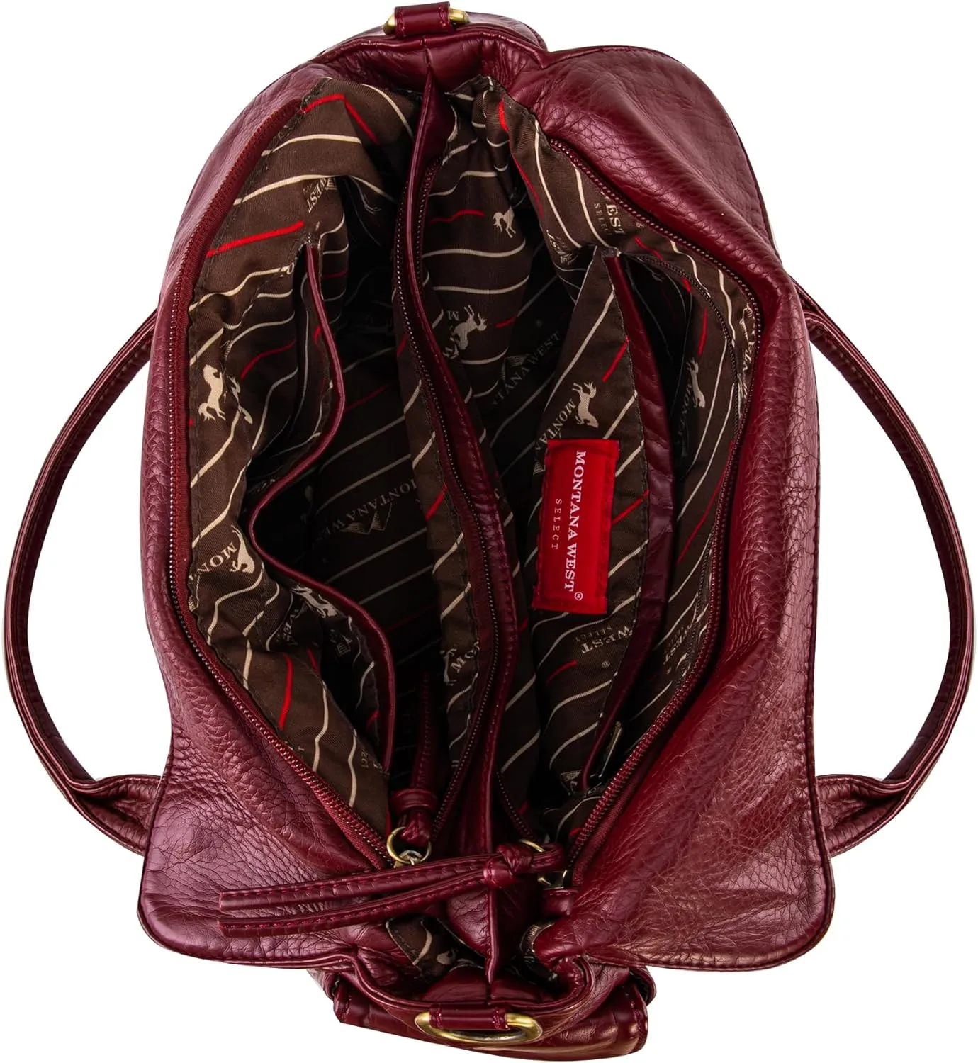 Montana West Washed Leather Hobo Bags for Women Roomy Handbags with Crossbody Strap