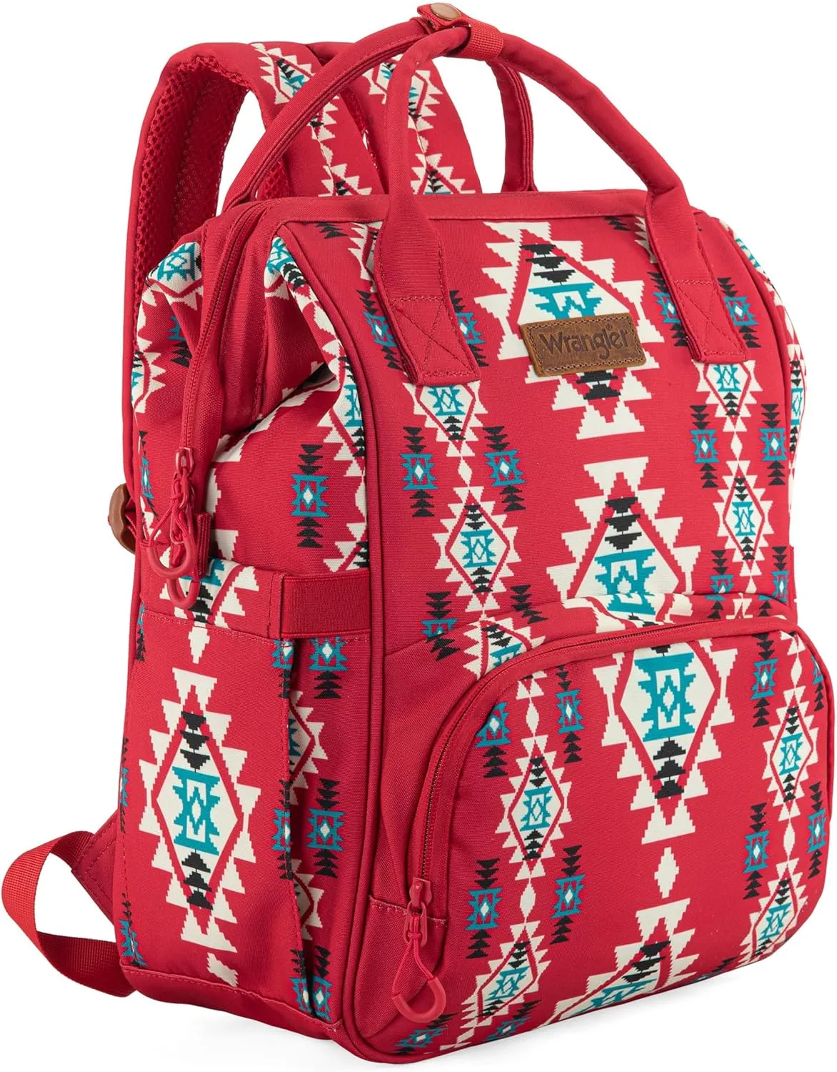 Montana West Wrangler Callie Diaper Bag Backpack with Stroller Straps Multifunction Baby Travel Bag WG2204-9110BDY