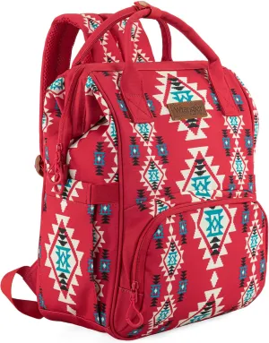 Montana West Wrangler Callie Diaper Bag Backpack with Stroller Straps Multifunction Baby Travel Bag WG2204-9110BDY