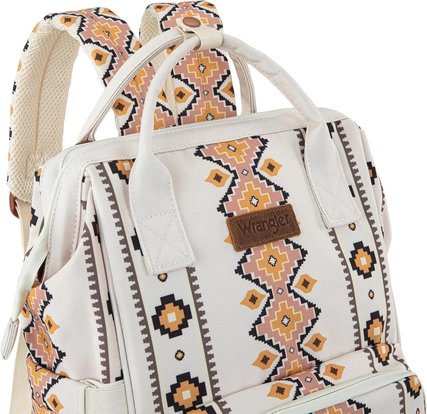 Montana West Wrangler Callie Diaper Bag Backpack with Stroller Straps Multifunction Baby Travel Bag WG2204-9110TN