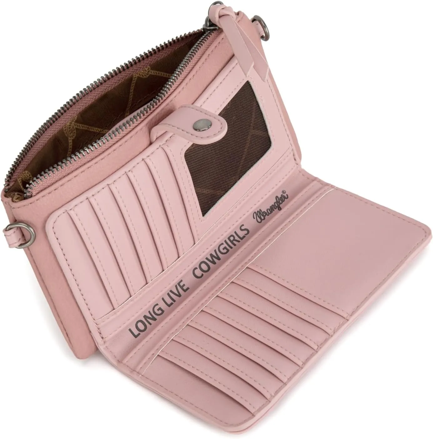 Montana West x Wrangler Crossbody Wallet Purse for Women Clutch Purse with Card Holder Wallet