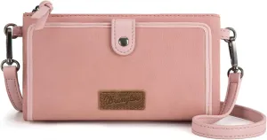 Montana West x Wrangler Crossbody Wallet Purse for Women Clutch Purse with Card Holder Wallet