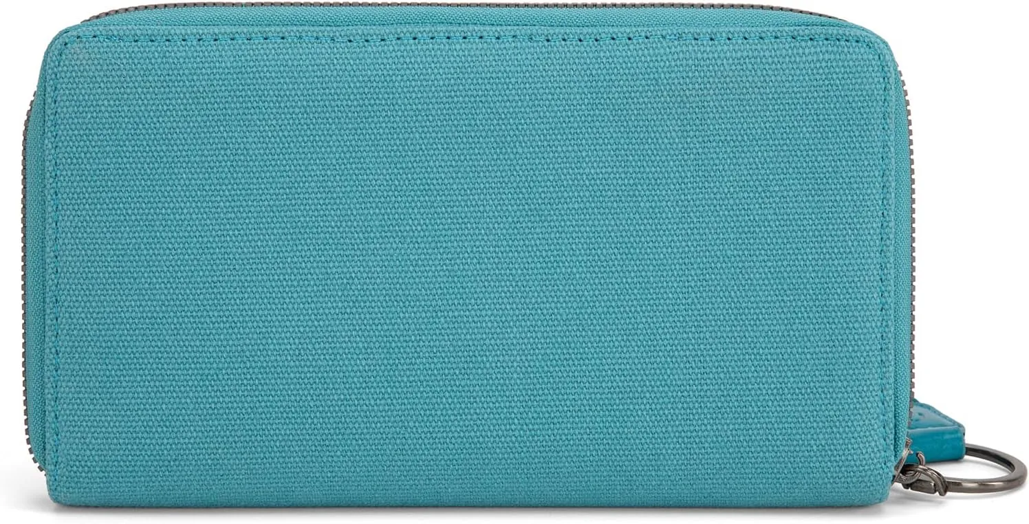Montana West X Wrangler Wristlet Wallets for Women Classic Retro Wallet Purse Bifold Credit Card Wallets for Women Oversized Logo Clutch Wristlet