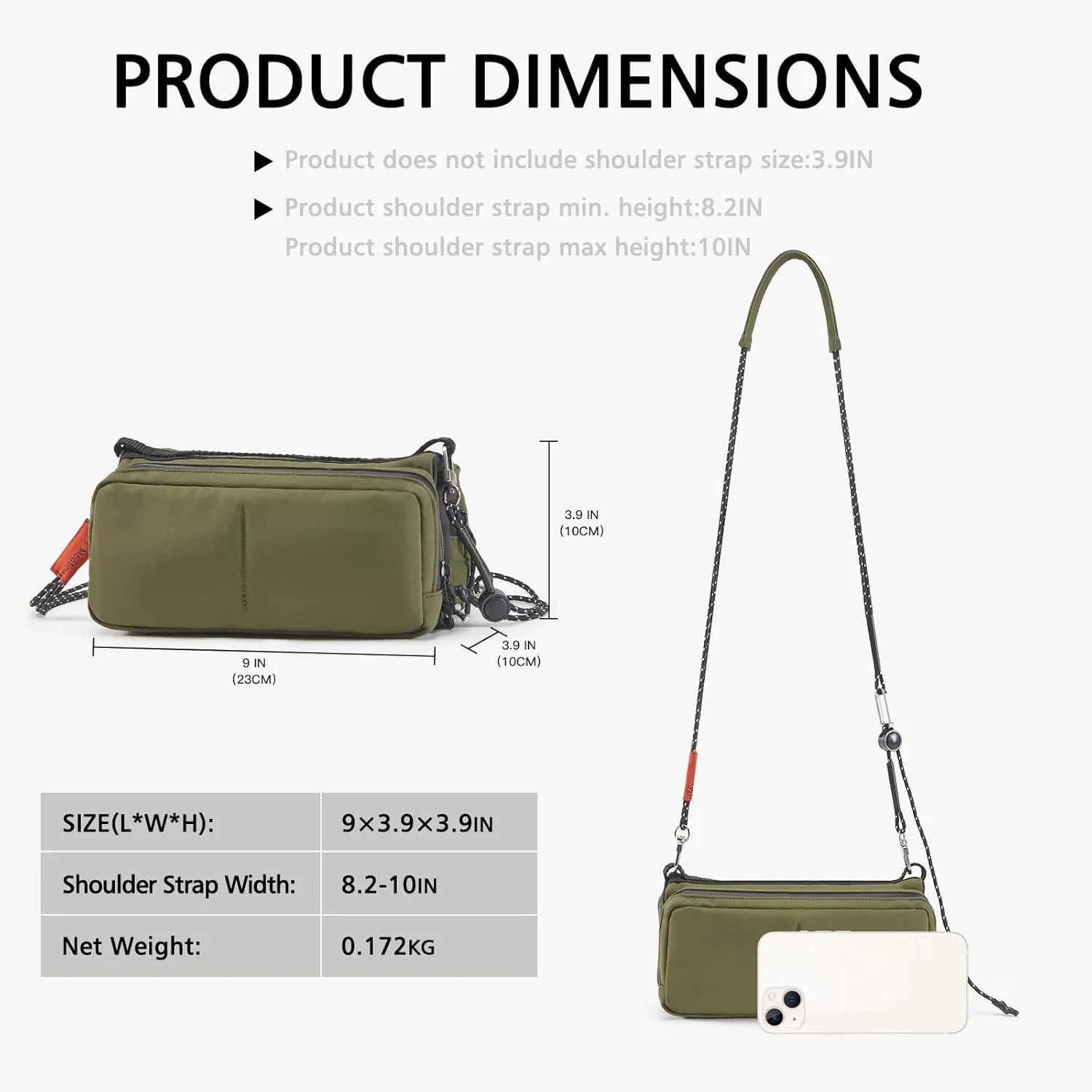 Mootime Crossbody Bags for Women Travel Purses and Handbags with Adjustable Strap Women's Shoulder Handbags