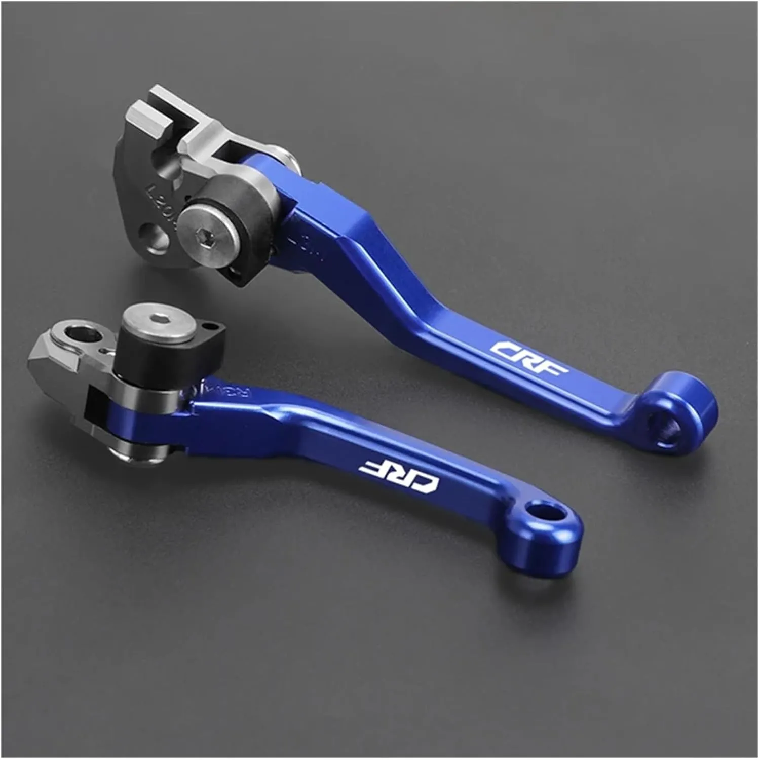 Motorcycle Clutch Lever, Clutch Brake Handle for hon&da CRF150F CRF230F 2003-2017 2016 2015 2014 Dirt Bike Motorcycle Pivot Clutch Brake Levers CRF150 CRF230 F CRF 150F 230F(RED)(Blue)